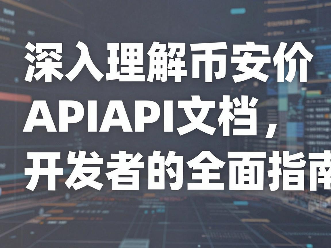 深入理解币安币价API文档，开发者的全面指南