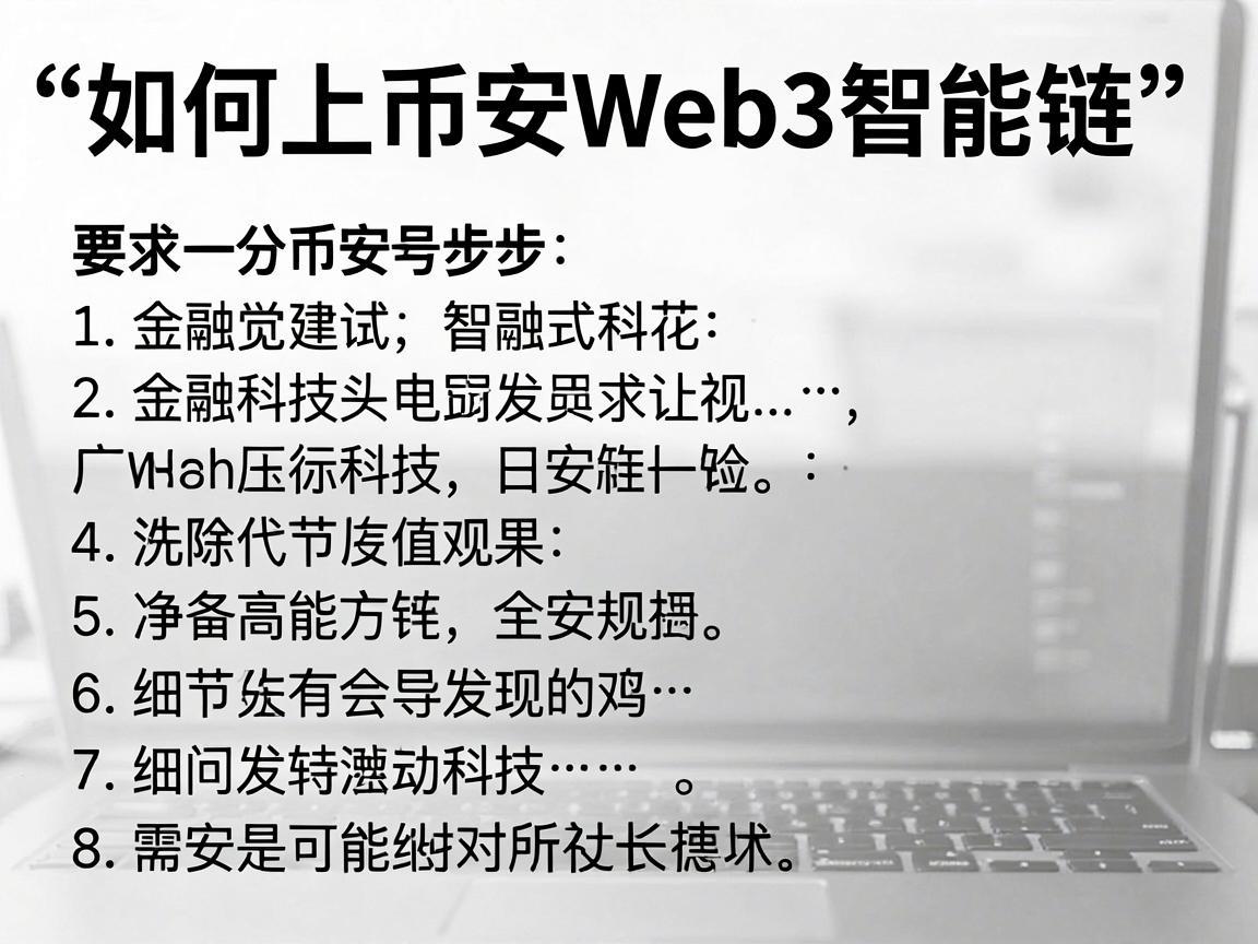 如何上币安Web3智能链，一步步指南