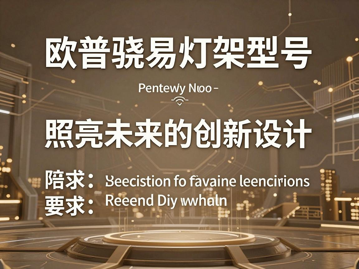 欧普骁易灯架型号，照亮未来的创新设计