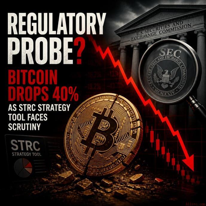 监管调查 STRC策略工具受质疑，比特币暴跌40%