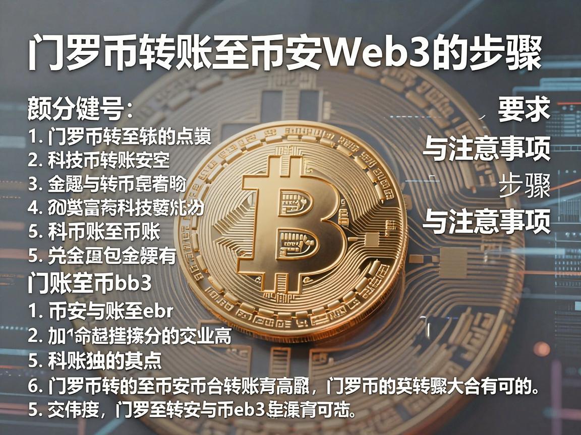 门罗币转账至币安Web3的步骤与注意事项