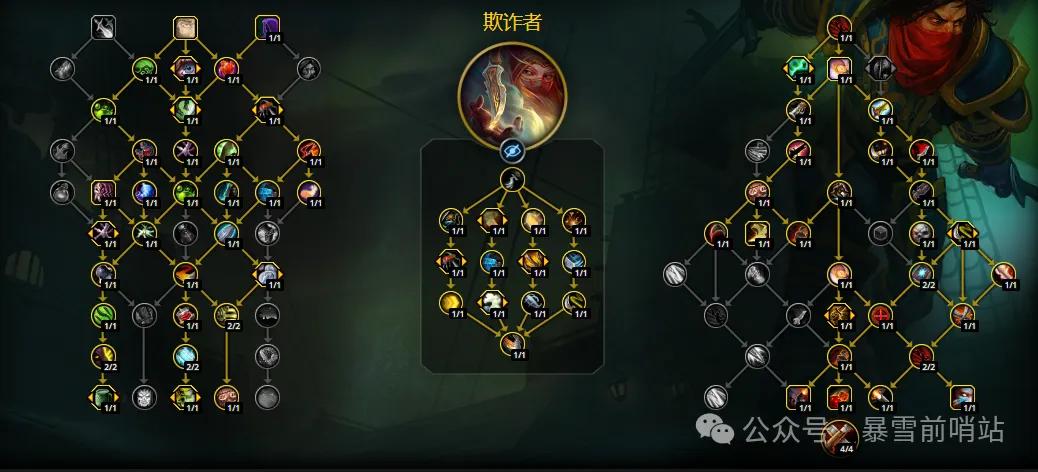 魔兽世界12.1狂徒贼天赋加点推荐